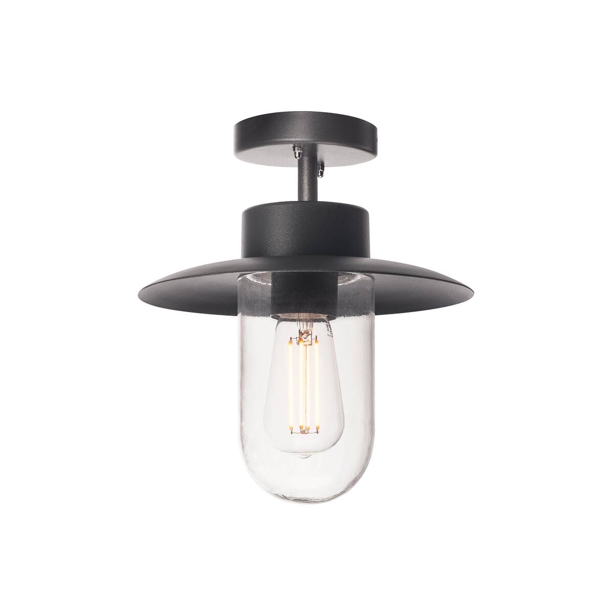 Molat Plafonnier anthracite lampe d'écurie slv plafonnier