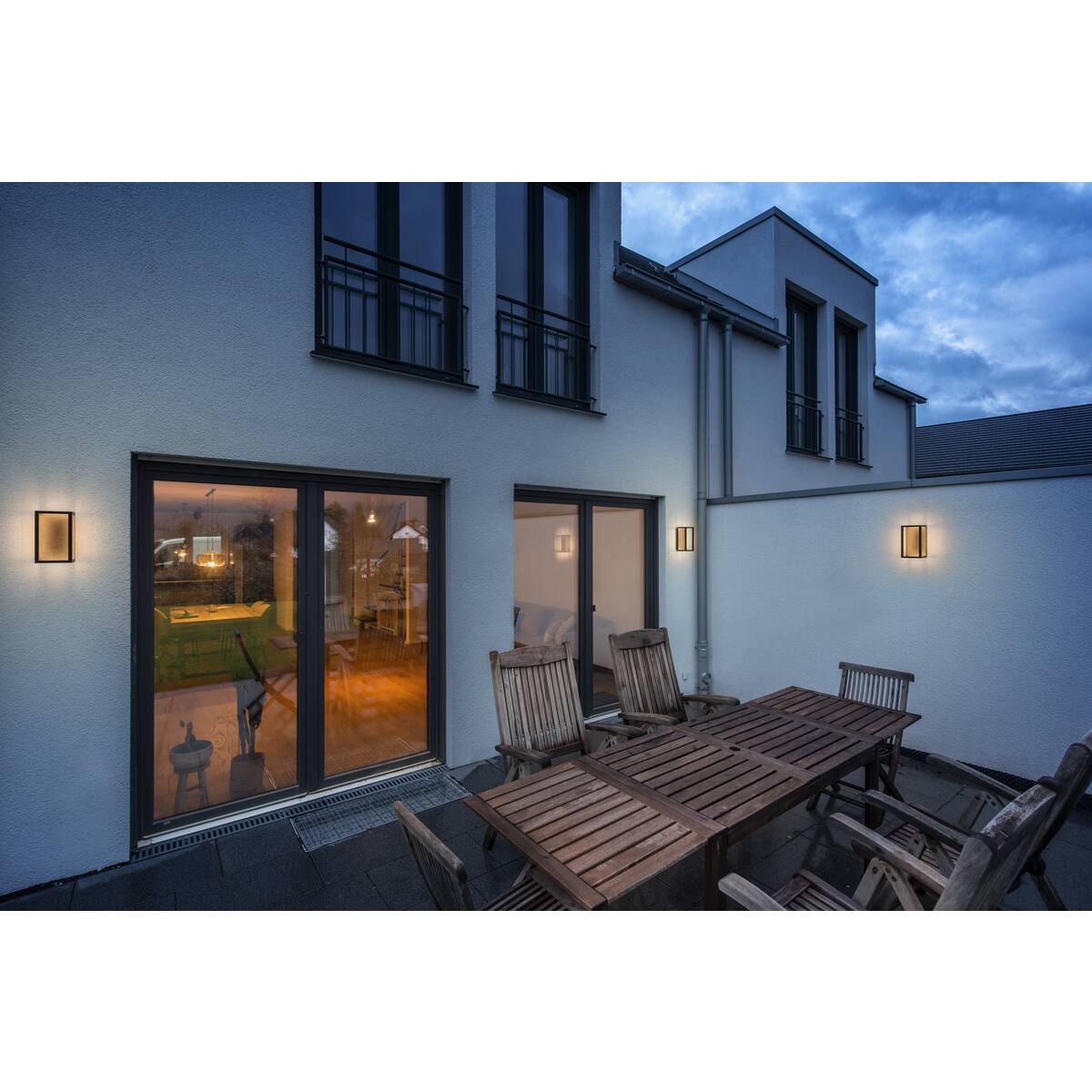 Quadrulo WL SLV applique murale anthracite