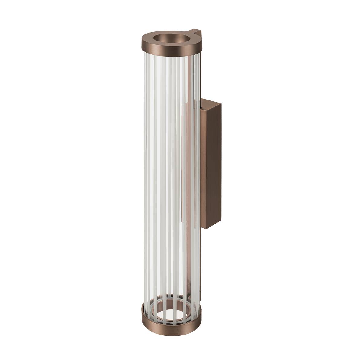 SLV Quimera applique murale cuivre foncé verre