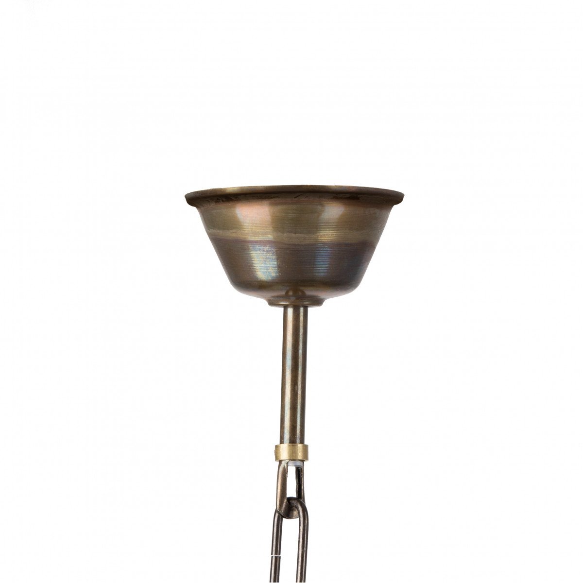 Lampe en bronze à chaîne modèle Landes