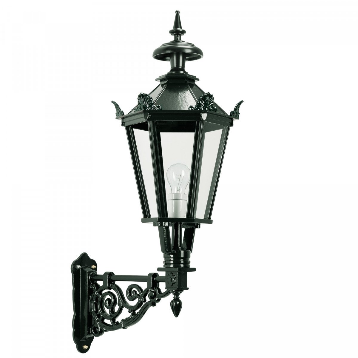 applique d'extérieur murale montante, classique, M37 de KS Lighting  lanterne hexagonale 