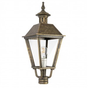 Lanterne seule K10 (1463) en bronze - Lanterne, poteaux & supports 