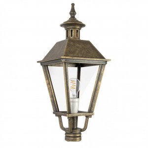 Lanterne seule K10 (1463) en bronze - Lanterne, poteaux & supports 