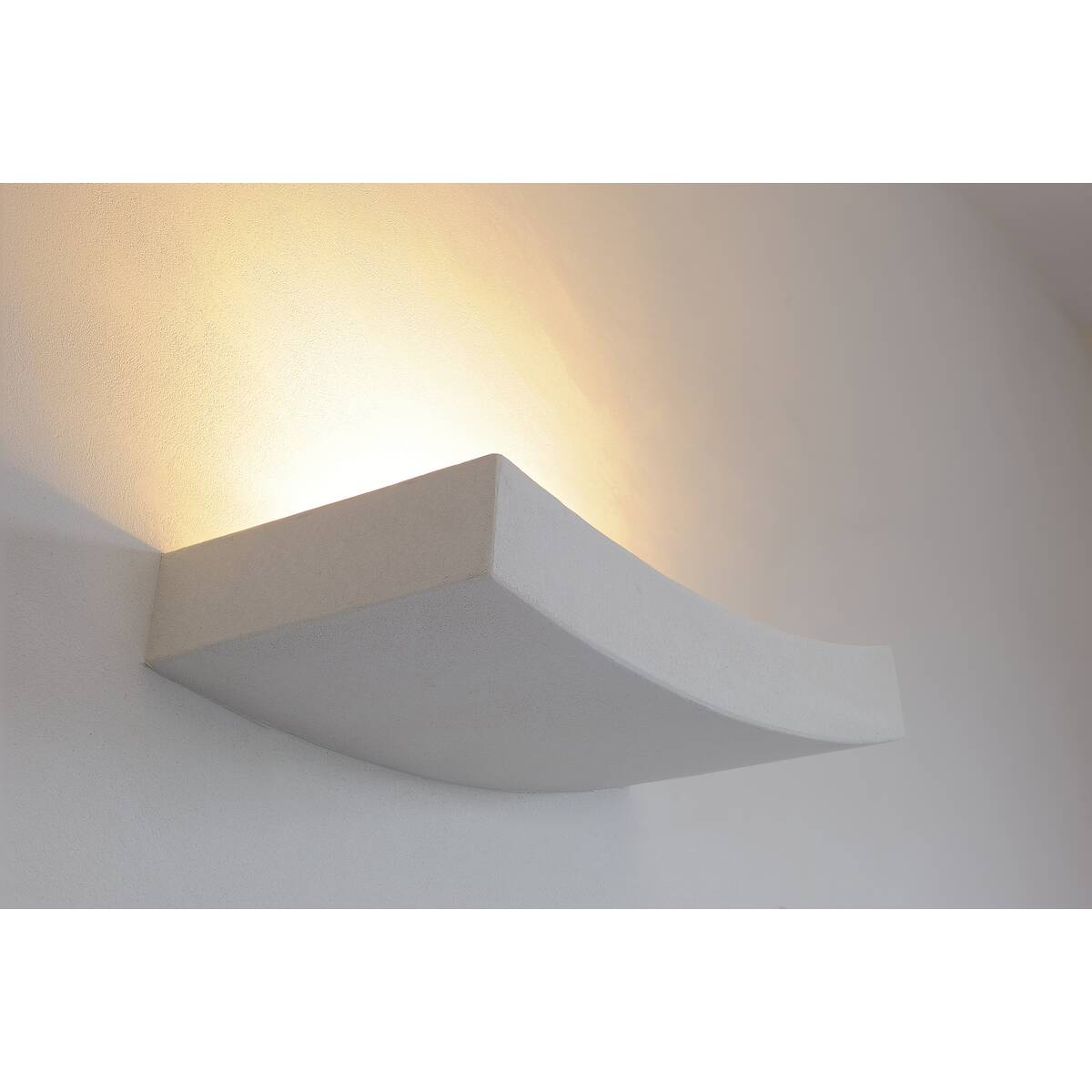 Applique murale blanche Plastra 102 (148012) Curve R7s de SLV | Nostalux.fr