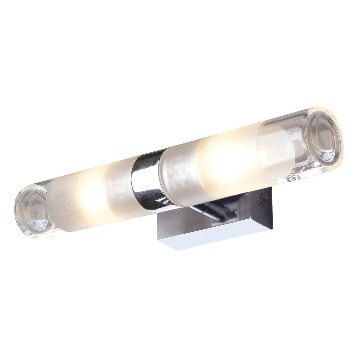 Applique murale Wl 105 Chrome/verre double E14 de SLV (149482) | Nostalux.fr