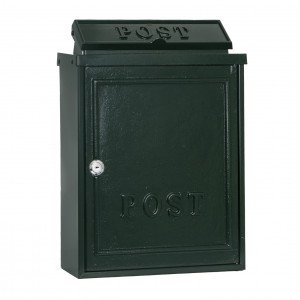 Boîte aux lettres verte B6 | Nostalux.fr