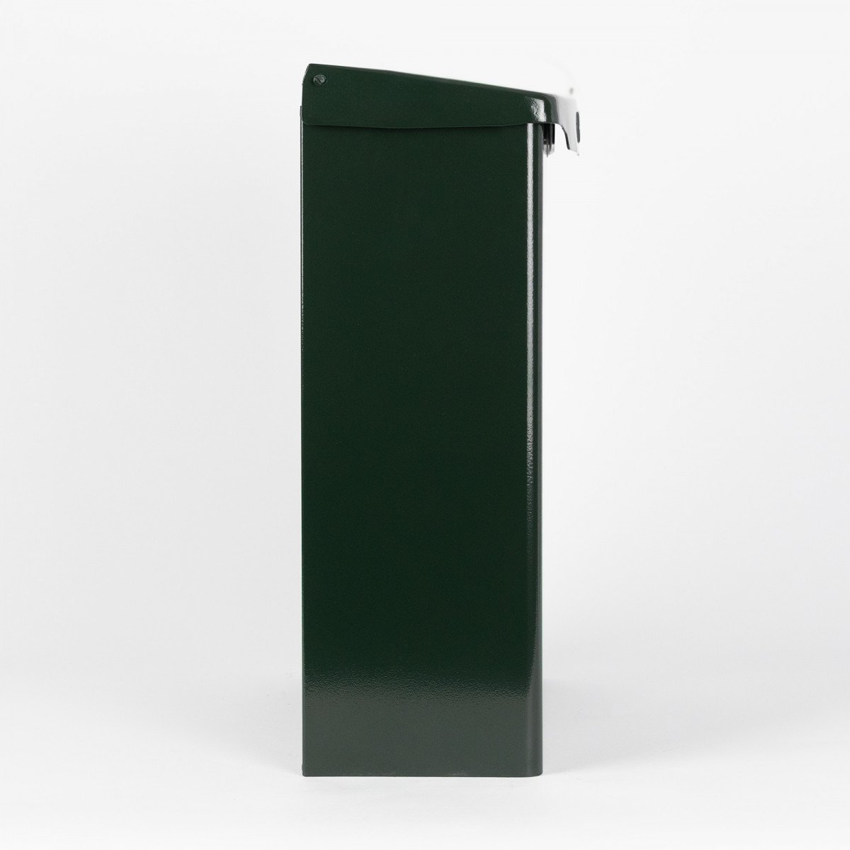 Boîte aux lettres B32 murale verte aluminium moderne