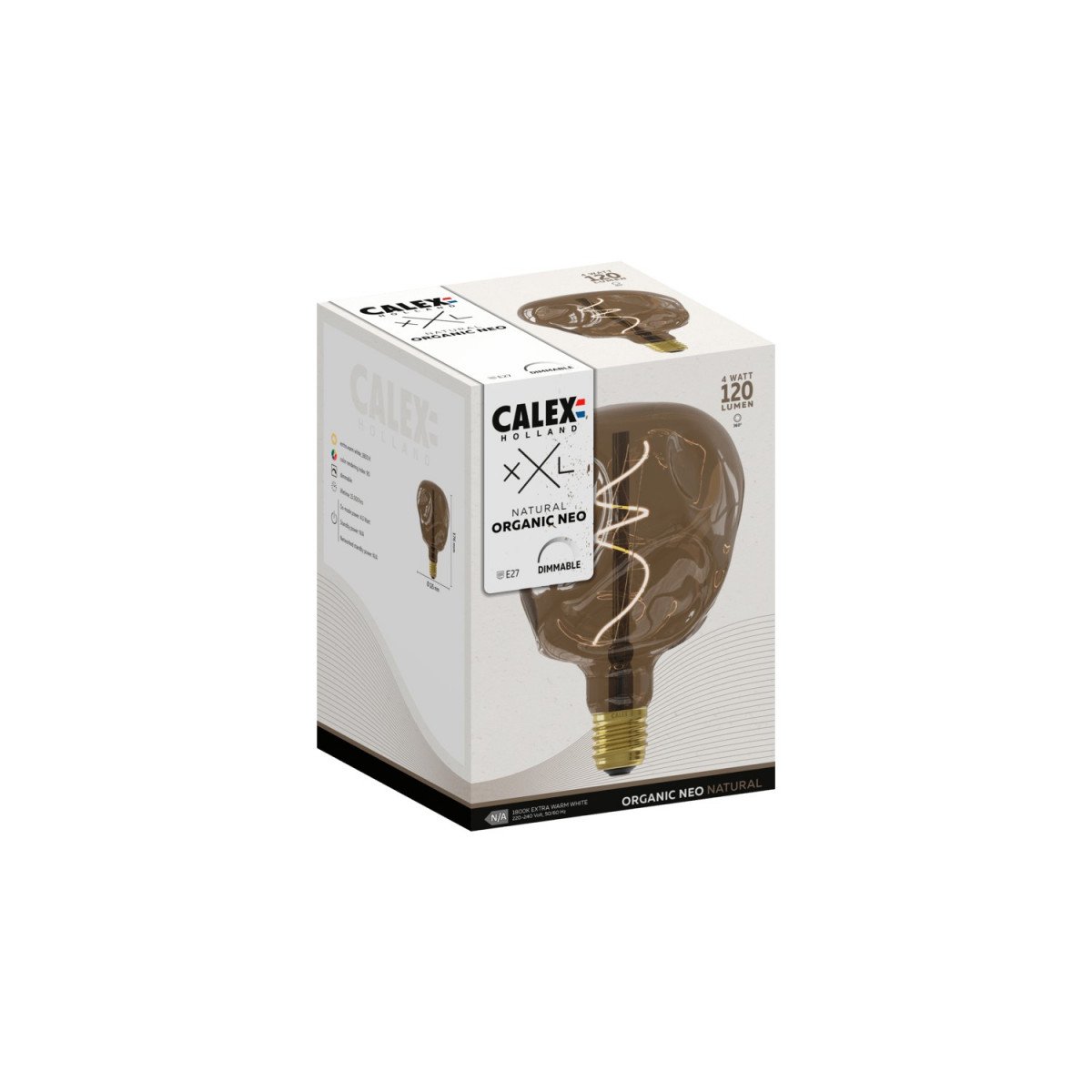 Source lumineuse LED de luxe 4 watts douille E27 éclairage d'ambiance moderne 