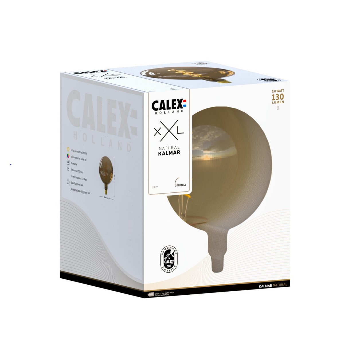 Source lumineuse Calex LED de luxe 4 watts douille E27 éclairage d'ambiance moderne 