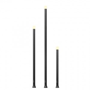 Lampe de jardin moderne noire Barite 60 de Lightpro 12v lighting