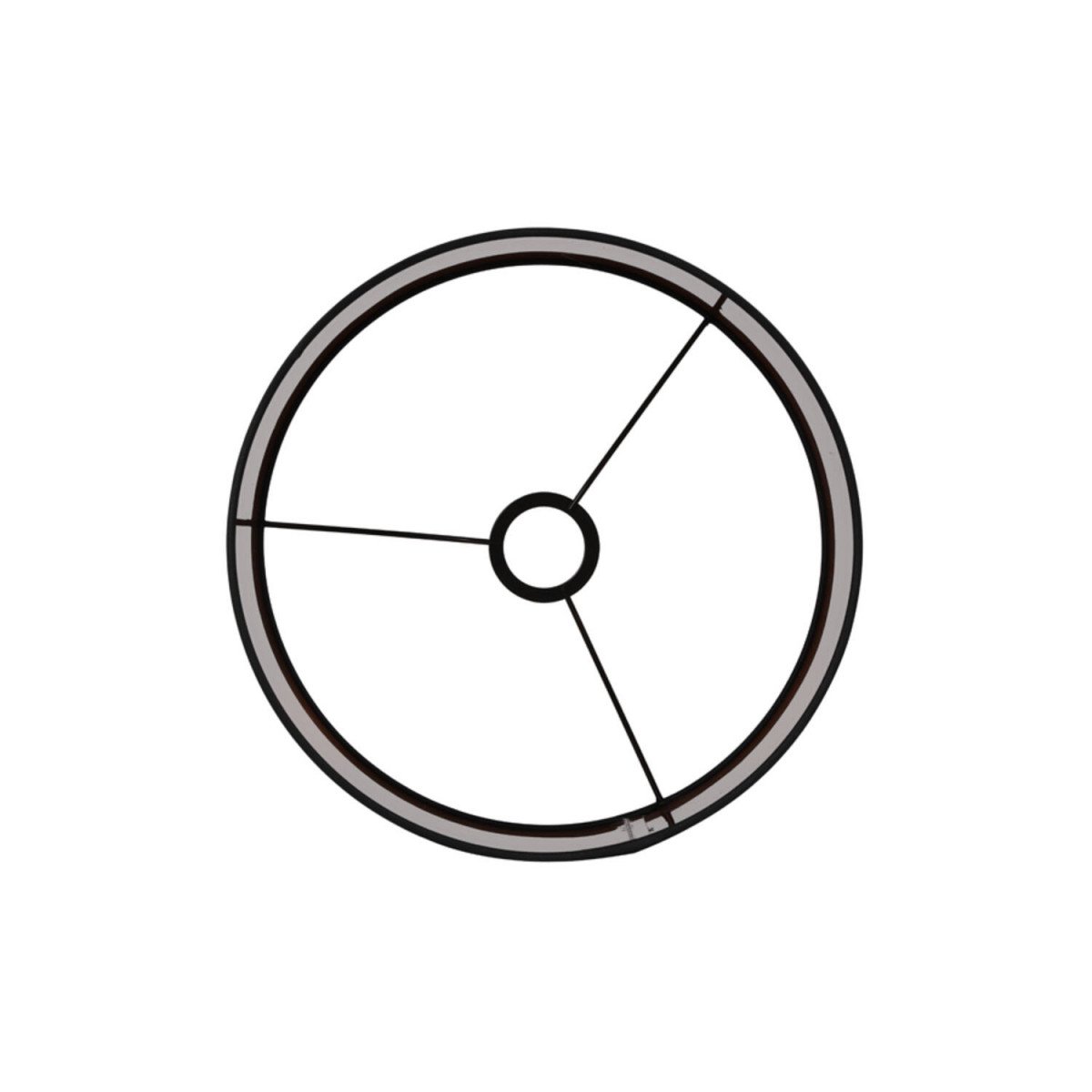 LIVIGNO Abat-jour Cylindre Noir