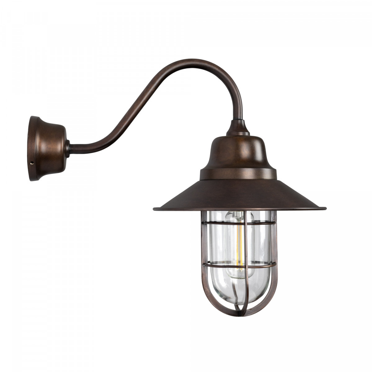 Col de cygne Vermont (30102) applique d'extérieur murale pendante