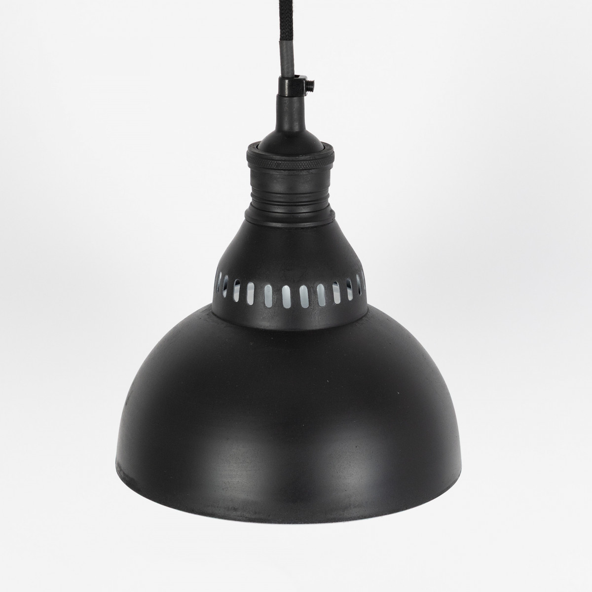 Lampe suspendue noir antique Dakota (30332) Nostaluce | Nostalux.fr