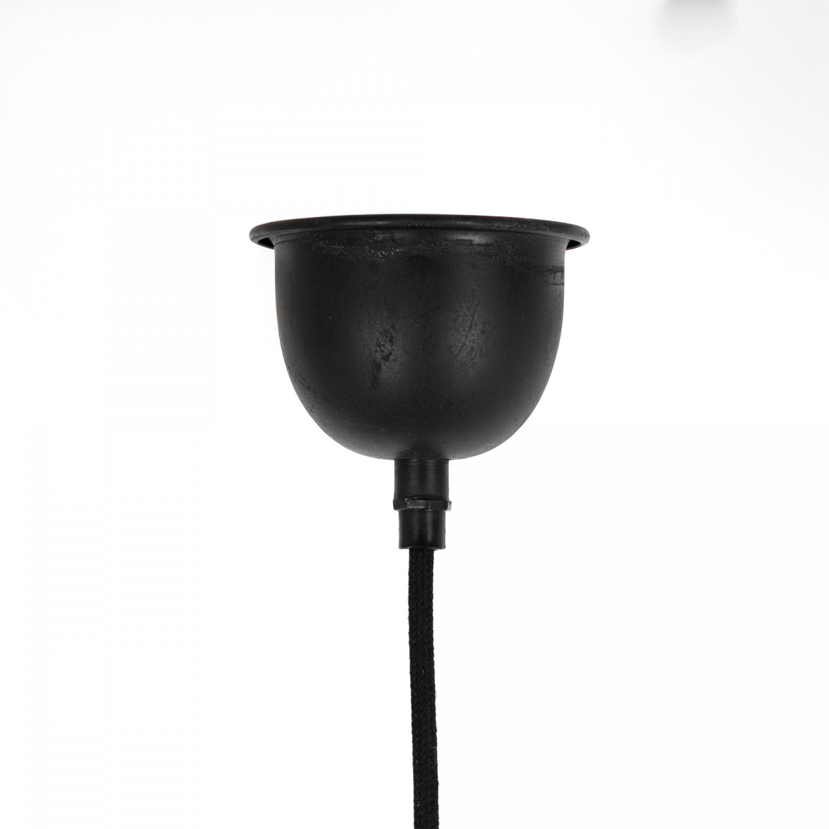 Lampe suspendue noir antique Dakota (30332) Nostaluce | Nostalux.fr