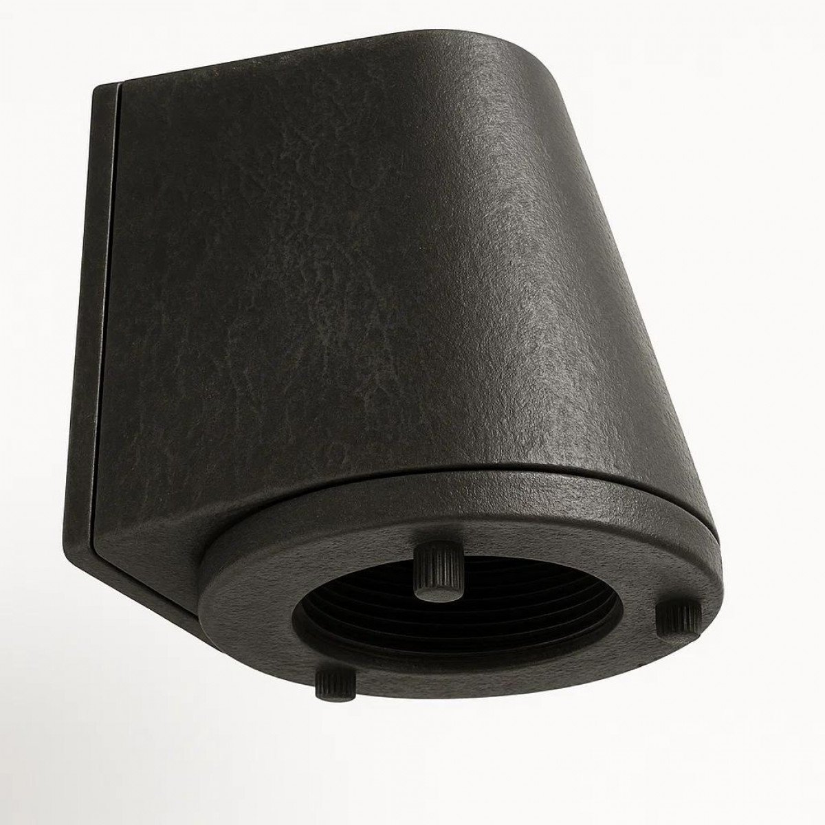 lampe en laiton couleur noir antique avec une douille GU10