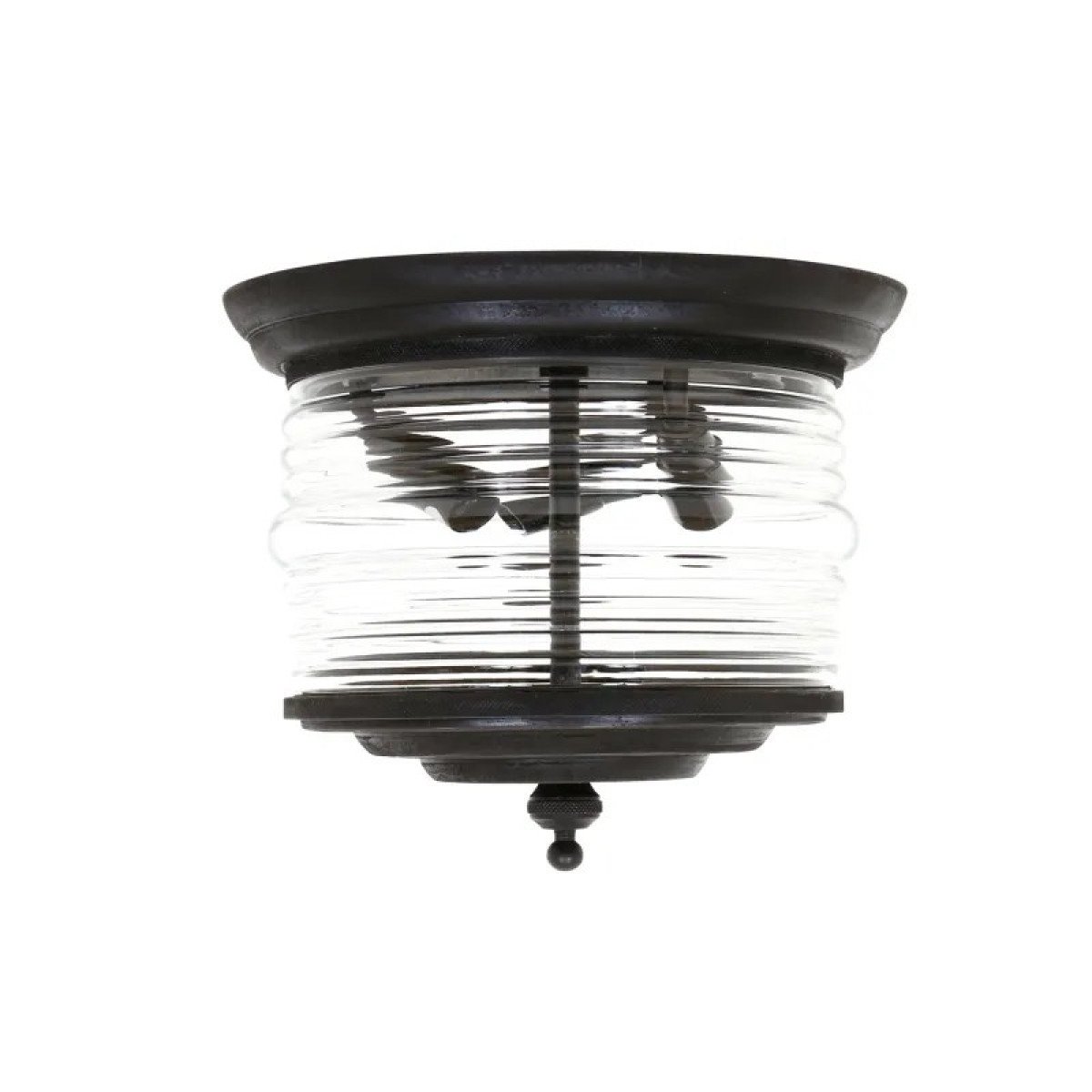 lampe en laiton noir antique avec une douille E14