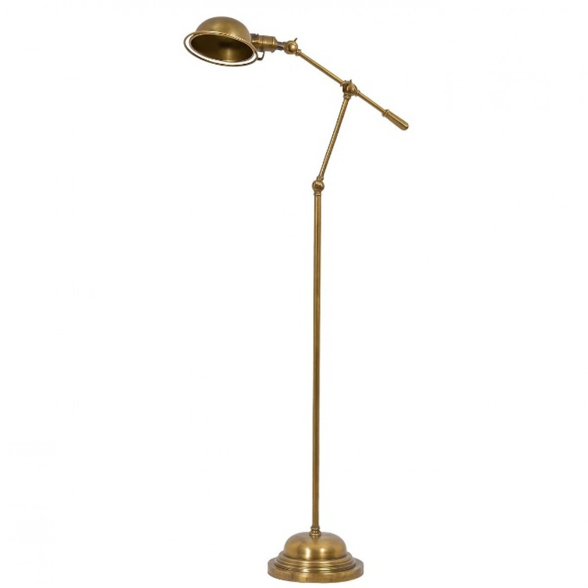 lampe en laiton couleur laiton antique avec une douille E27