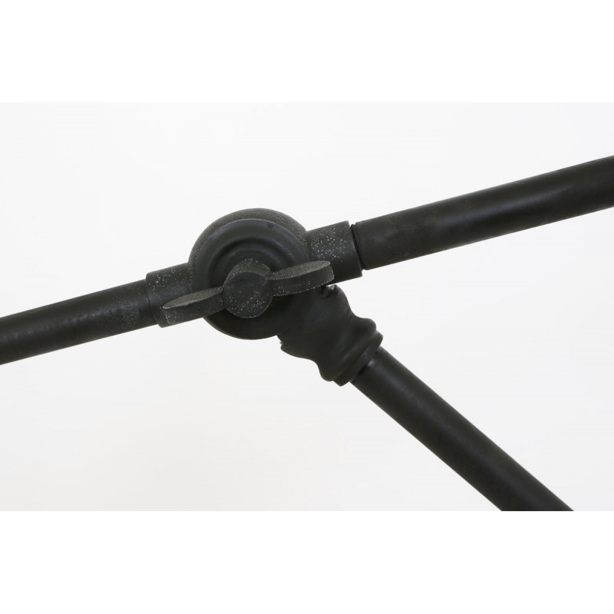 lampadaire design réglable avec interrupteur à bascule, couleur noire