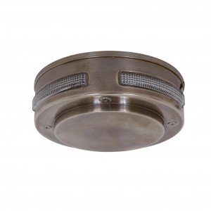 lampe en laiton antique avec source lumineuse intégrée