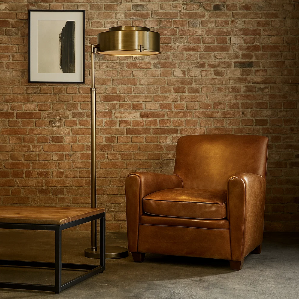 lampe en laiton couleur laiton antique avec une douille E27