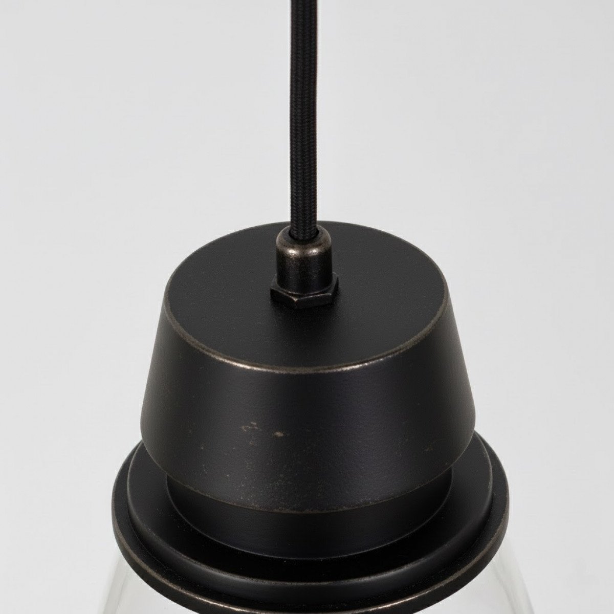 lampe en laiton noir antique avec douille E14