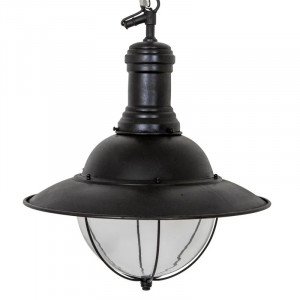 lampe en laiton couleur noir antique avec une douille E27