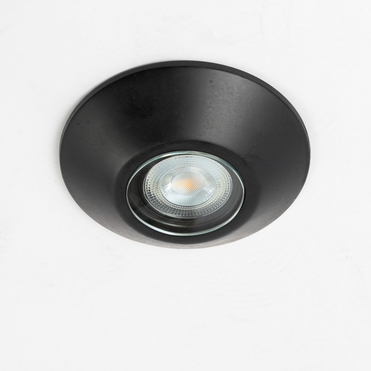 lampe en laiton noir antique avec douille GU10