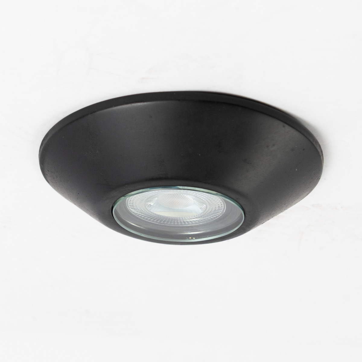 lampe en laiton noir antique avec douille GU10