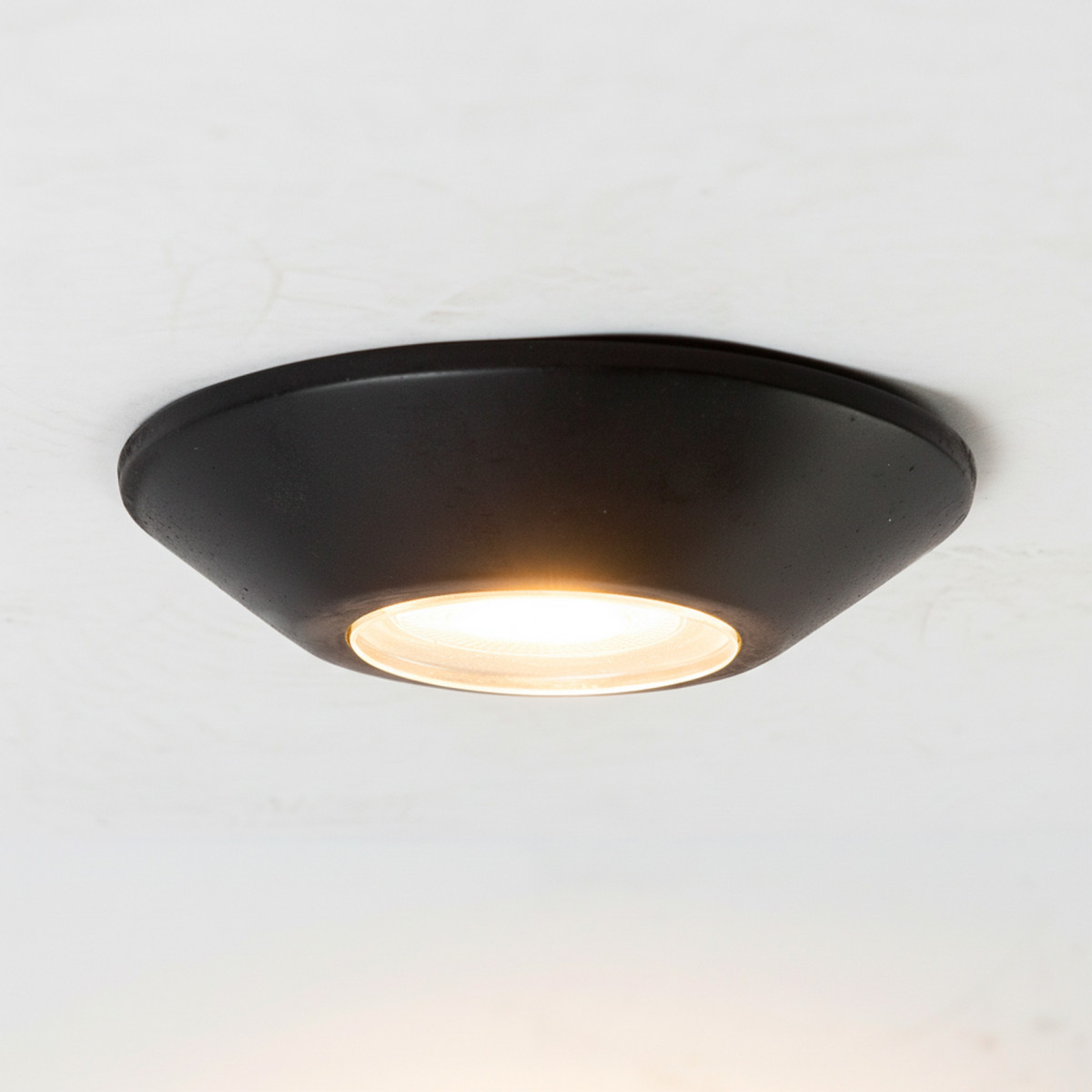 lampe en laiton noir antique avec douille GU10