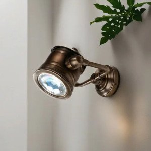 Spot mural Malibu bronze antique (31187) | Nostalux.fr