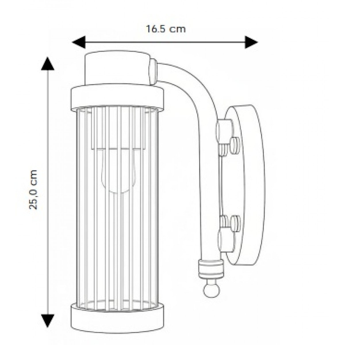 lampe en laiton de couleur laiton antique avec un raccord E27