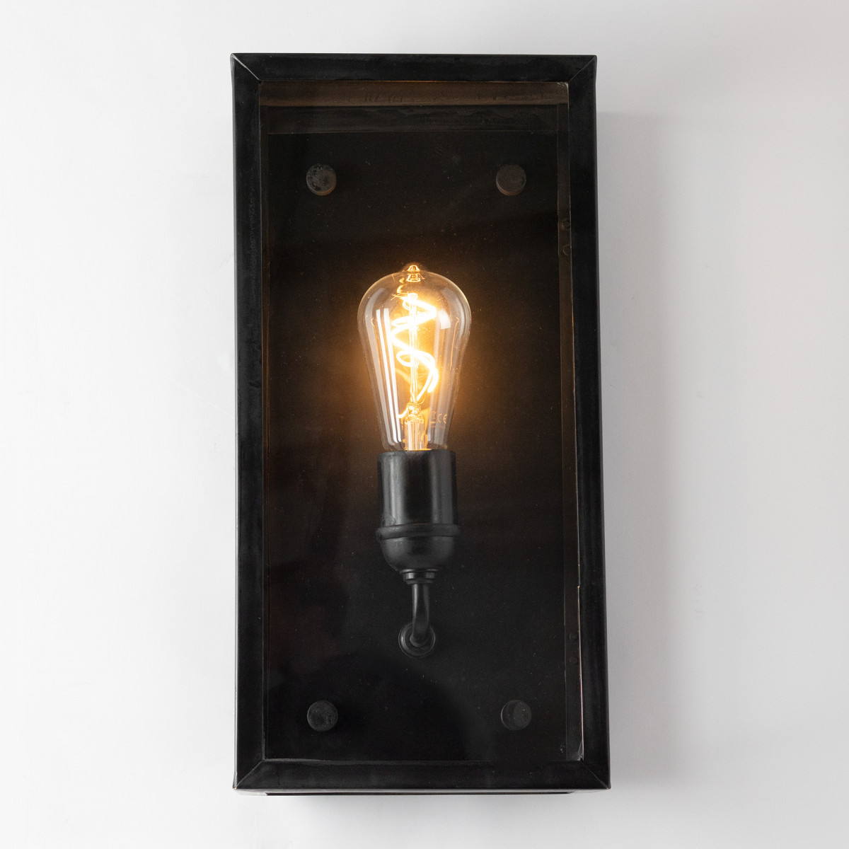 lampe en laiton couleur bronze antique avec raccord E27