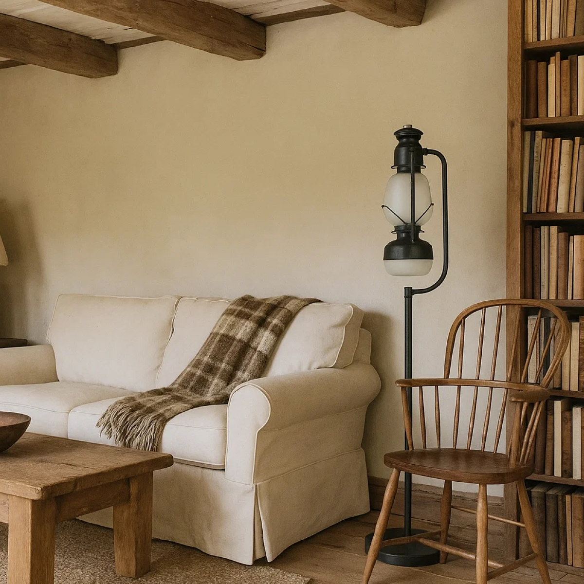 lampe en laiton couleur noir antique avec une douille E27 et G9