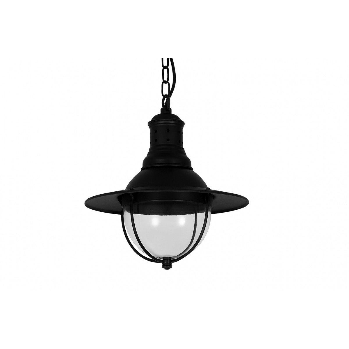 lampe en laiton couleur noir antique avec une douille E27