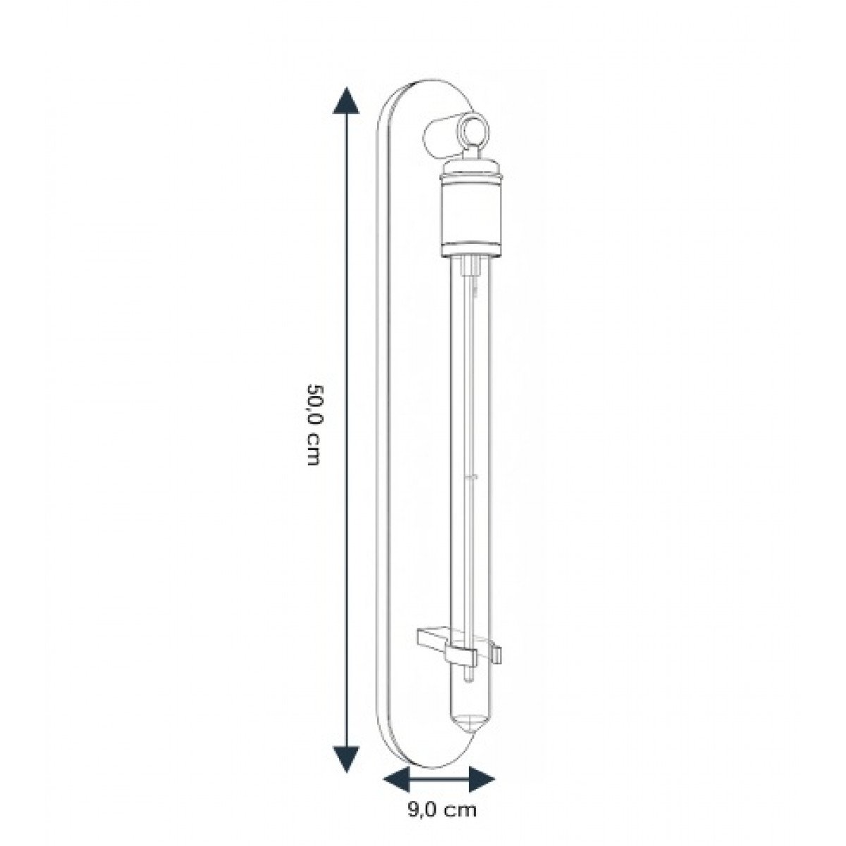 Lampe d'intérieur Fairmont lampe murale laiton lampe de luxe avec cordon