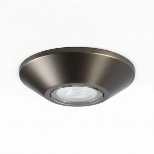 Lampe en laiton couleur bronze antique avec douille GU10