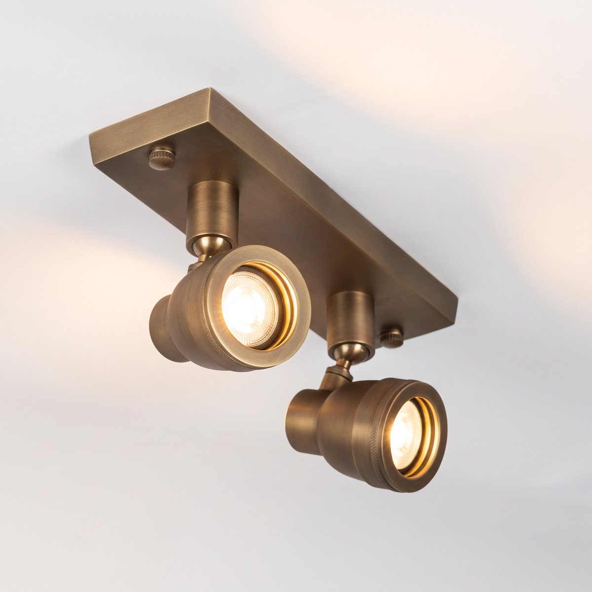 Double spot Indigo Swirl (31171)  bronze antique | Nostalux.fr