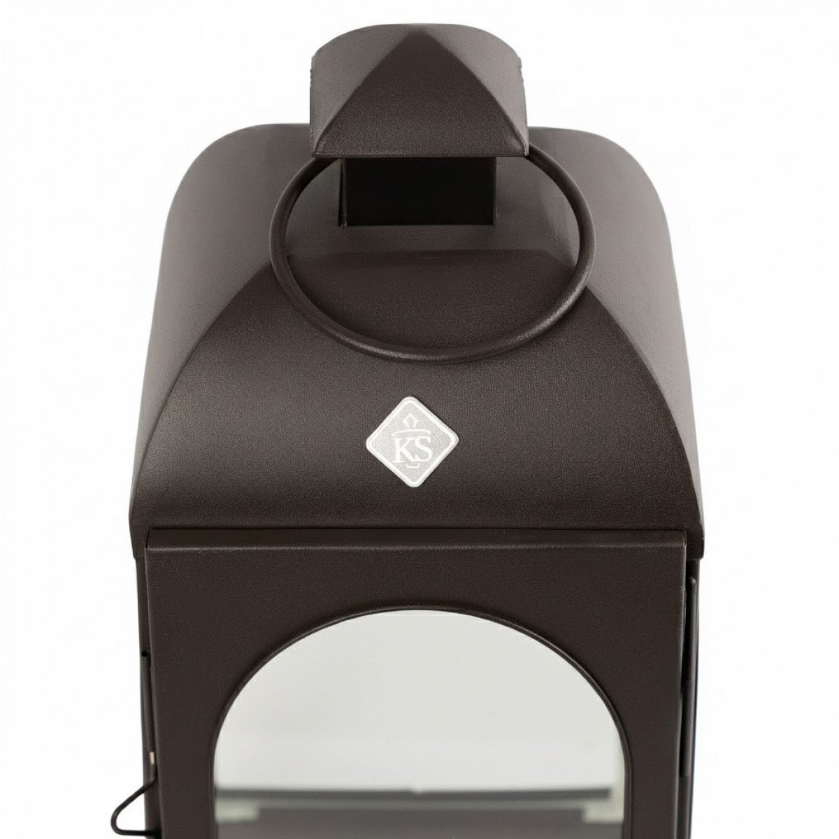 Capri photophore lanterne Anthracite Small