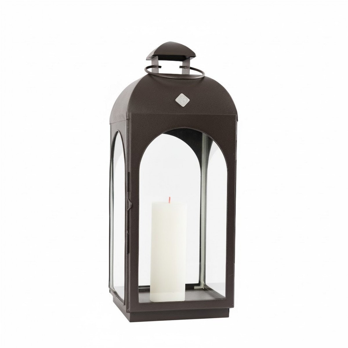 Capri photophore lanterne Anthracite Medium