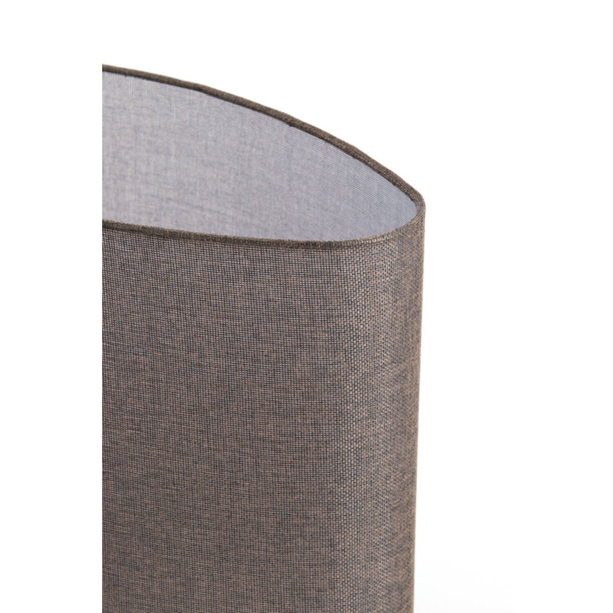 Light & Living BRANFO abat-jour ovale brun foncé