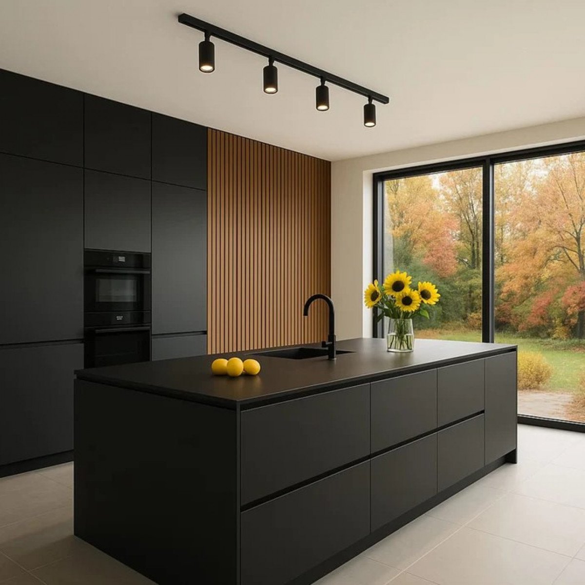 Calex Tracklight 2M noir 4 spots GU10