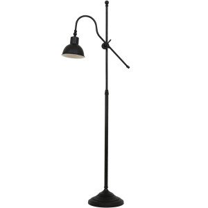 lampe en laiton couleur noir antique avec culot E27