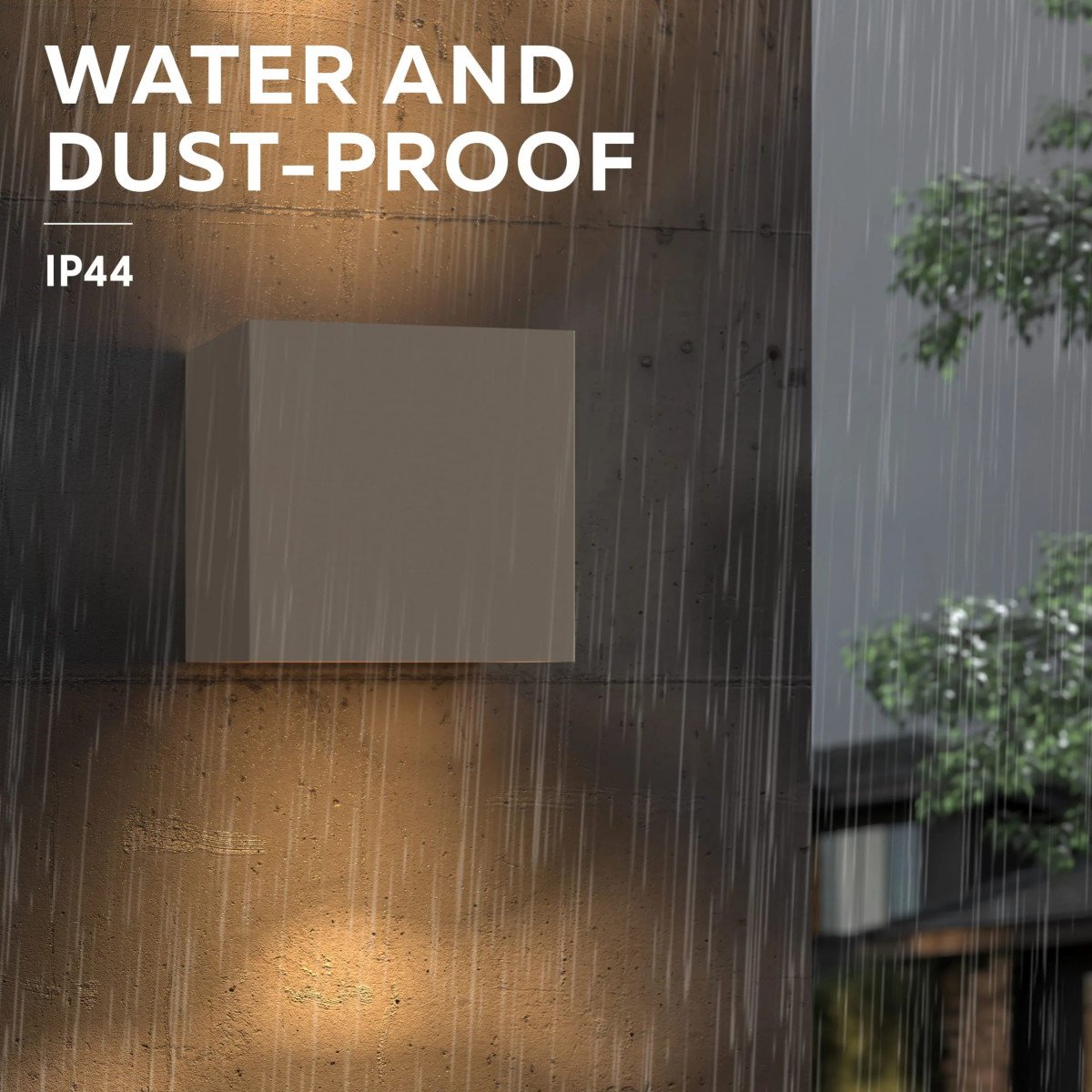 Applique murale Volterra Up & Down rechargeable sable