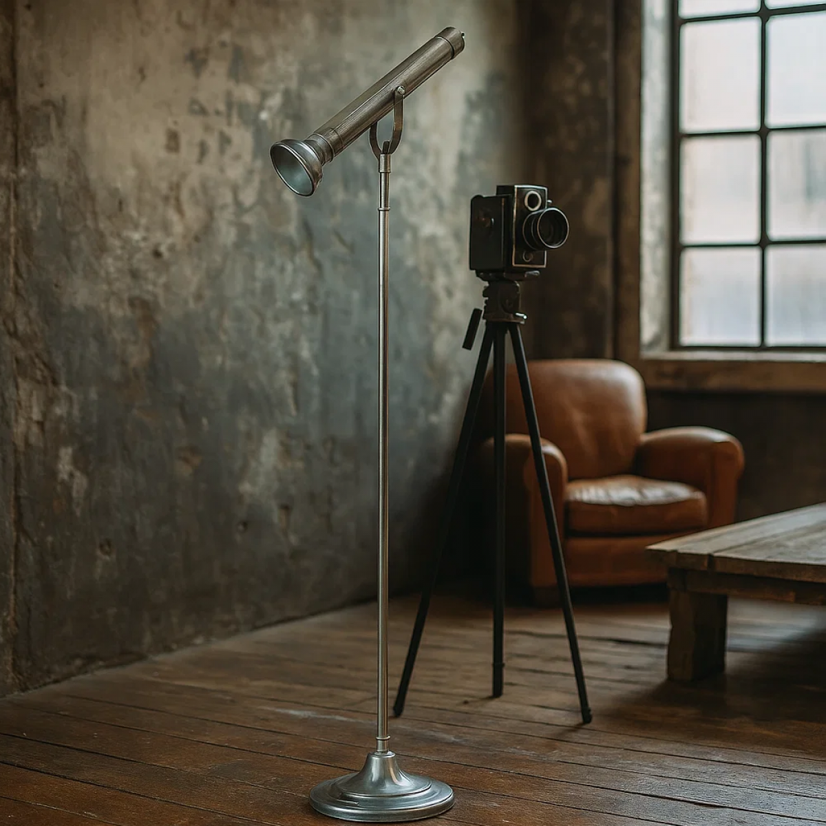 lampe en laiton couleur argent antique avec douille G9