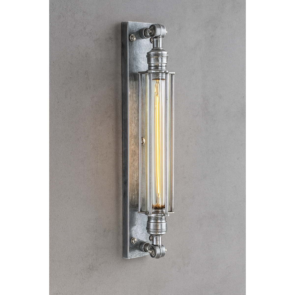 Astor A l'intérieur Applique Argent Moyen