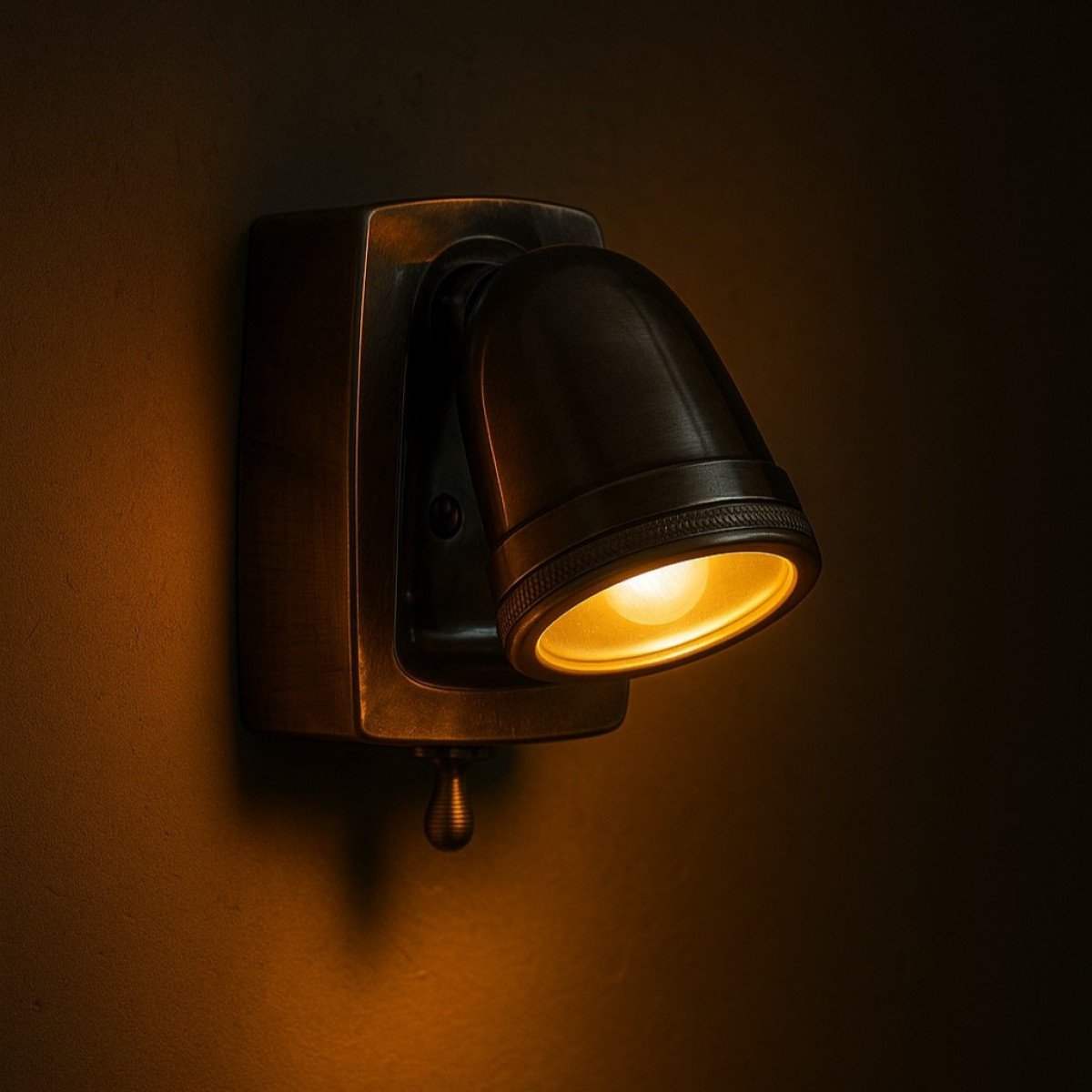 lampe en laiton couleur argent antique avec douille GU10