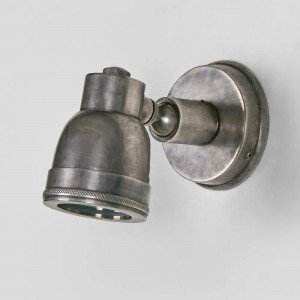 Spot mural Indigo Swirl outdoor vieil argent | Nostalux.fr Spot mural Indigo Swirl outdoor vieil argent | Nostalux.fr