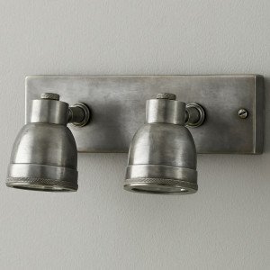 Spot double Indigo Swirl argent | Nostalux.fr