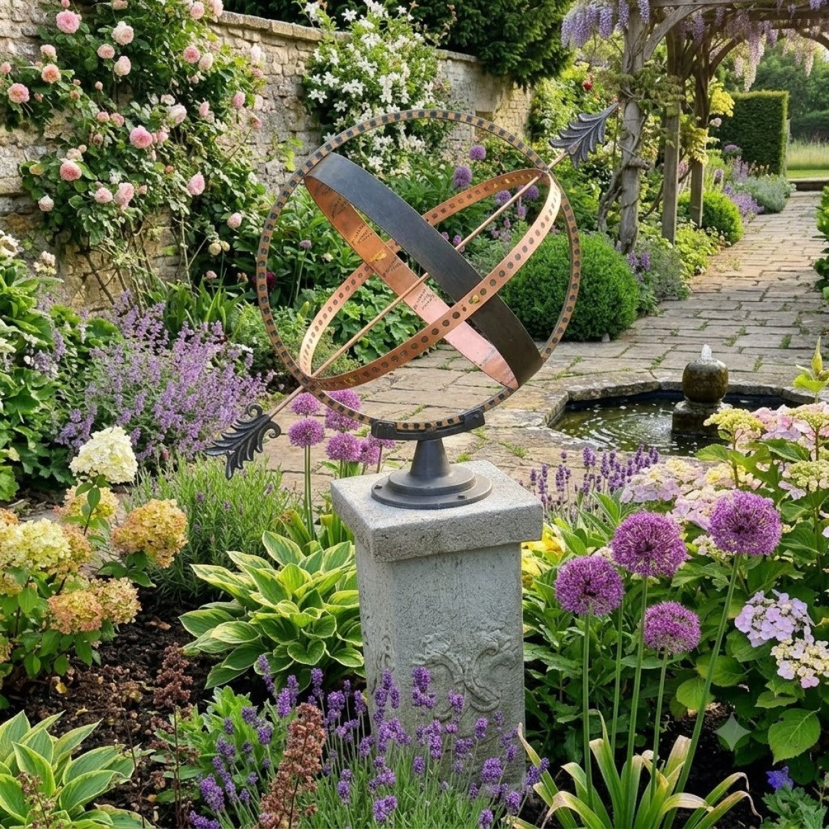 Cadran solaire Z13 Hercules (5255) de KS Lighting - Ornements de jardin & autres 