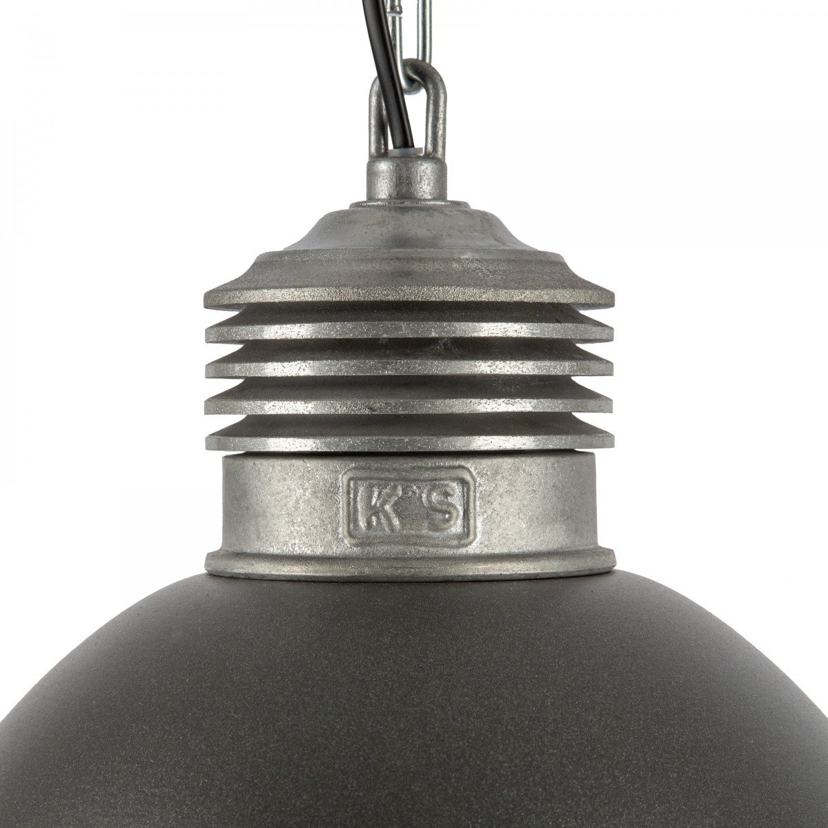 Suspension Loft Rétro & Vintage Industrielle Anthracite